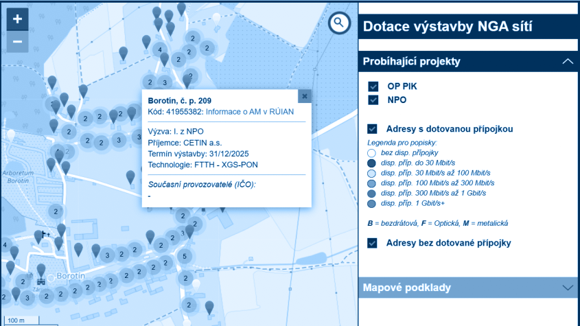 Projekty OP PIK a NPO